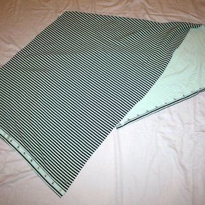 Lululemon Vinyasa Scarf *Rulu Stripe Mint/Black